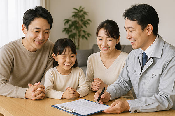 契約と書類作成サポート